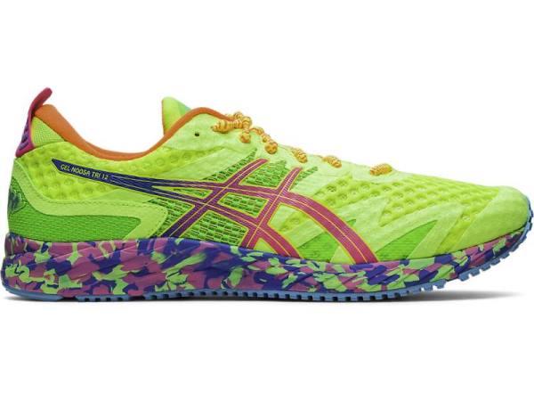 Asics Hardloopschoenen Heren, GEL-NOOSA Geel/Roze - Asics Nieuwe Collectie DATE_TIME | B3648901-MS